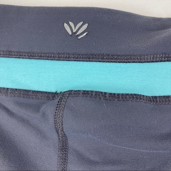 Leggings Womens Gray Pull On Compression - Picture 7 of 7